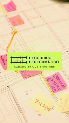 Recorrido Performático Festival EEE 2026