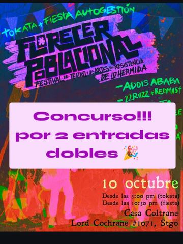 Florecer Populacional: Tokata y Fiesta Autogestión