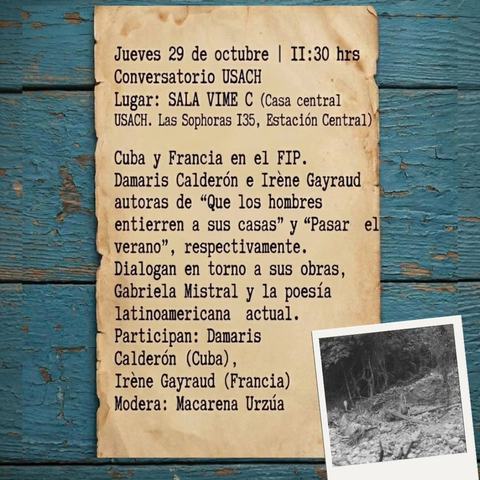 Conversatorio FIP 2026: Poesía en Cuba y Francia
