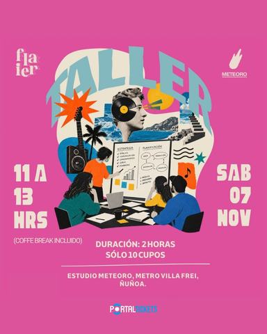 Taller: Estrategia para proyectos musicales