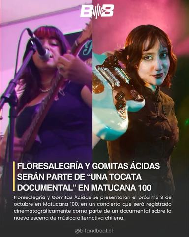 Tocata: Floresalegría y Gomitas Ácidas