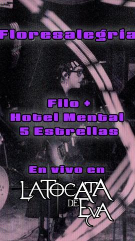 Floresalegria, Filo +, Hotel Mental y 5 Estrellas