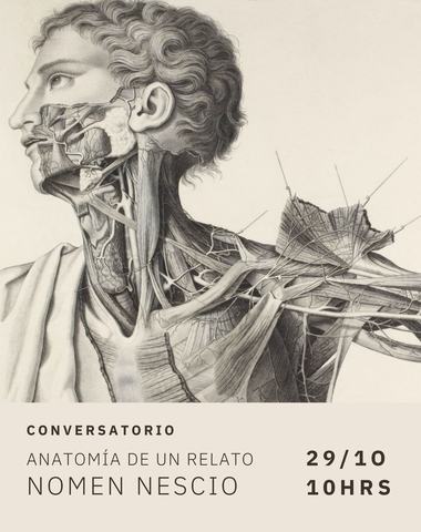 Conversatorio Anatomía de un relato nomen nescio