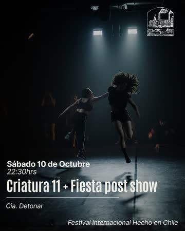 Criatura y fiesta post función