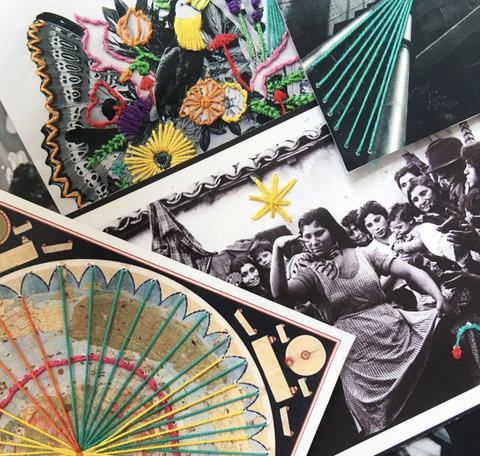Anatomy of the gesture: Photo-embroidery