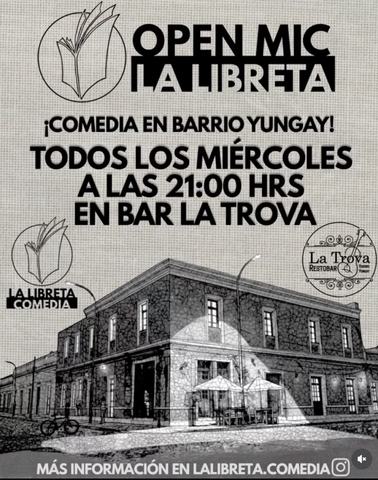 OpenMic "La Libreta" en Restobar La Trova
