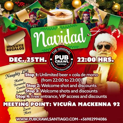 Navidad Pub Crawl