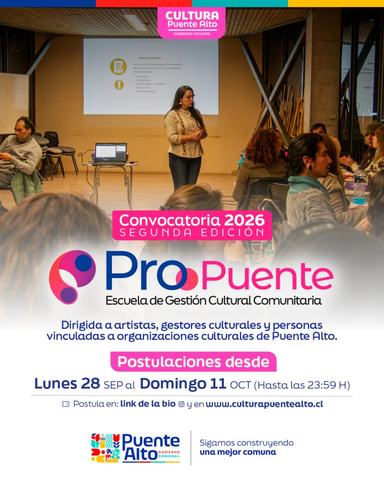 Escuela Pro-Puente: Formación Cultural Comunitaria