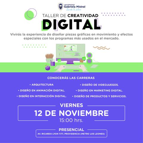 Taller de Creatividad Digital