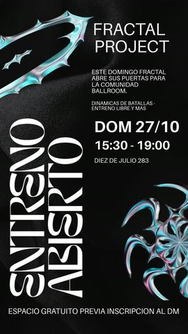 Entreno Abierto Fractal Project