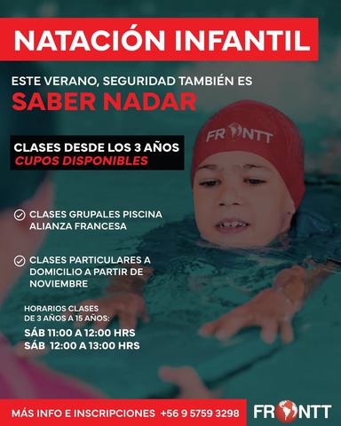 Clases de Natación Infantil FRONTT