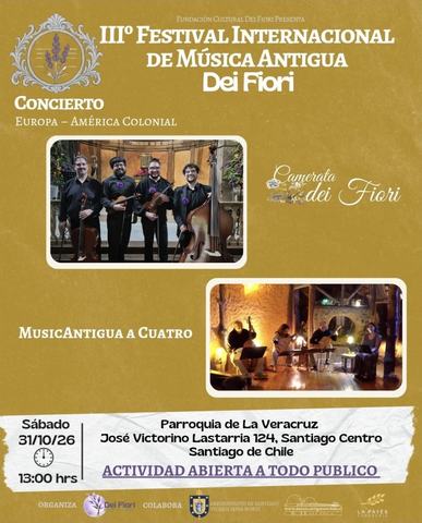 Concierto Europa – América Colonial