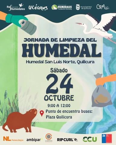 Limpieza del Humedal San Luis Norte