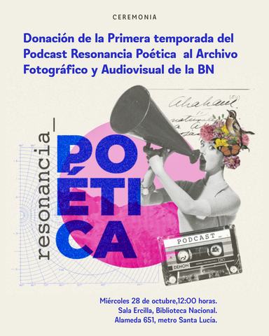 Ceremonia Donación Podcast Resonancia Poética