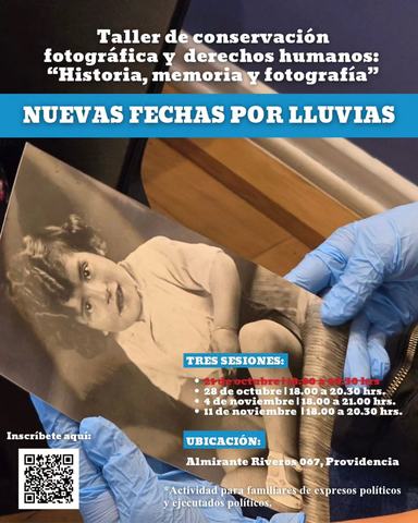 Taller Conservación Fotográfica y Memoria
