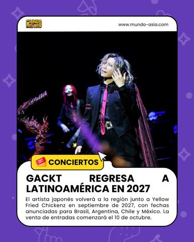 GACKT en Chile