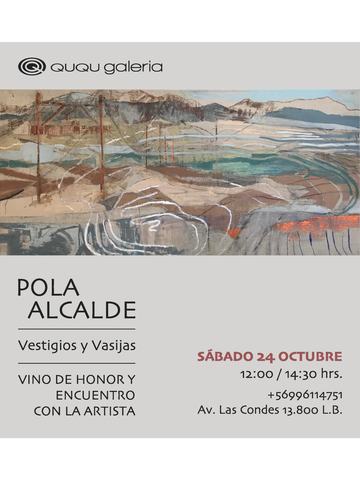 Pola Alcalde - Vestigios y Vasijas
