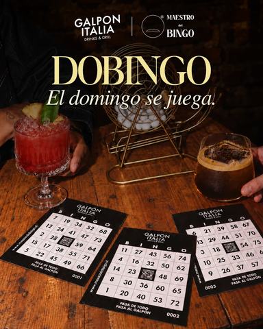 Bingo en Galpón Italia
