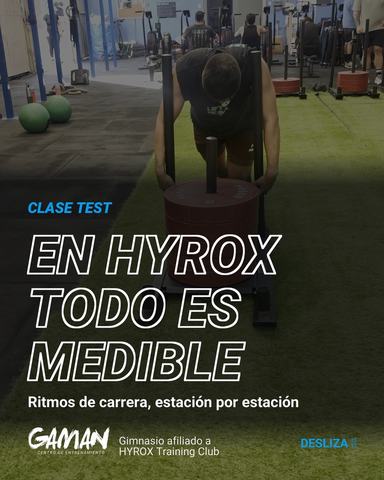 Clase de prueba Hyrox gratis