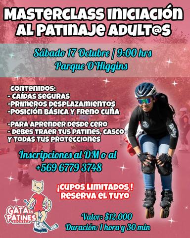 Masterclass Iniciación al Patinaje