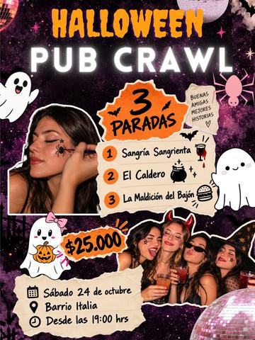 Halloween Pub Crawl en Barrio Italia
