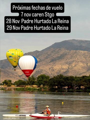 Vuelo amanecer Parque Padre Hurtado