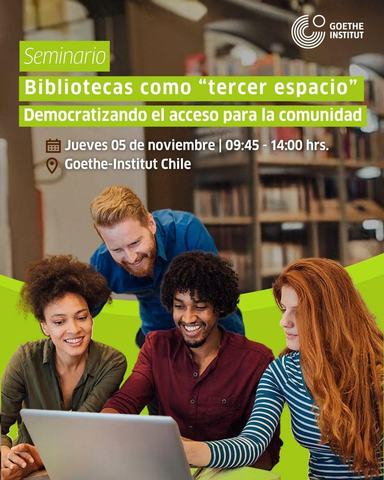 Seminario Bibliotecas como tercer espacio