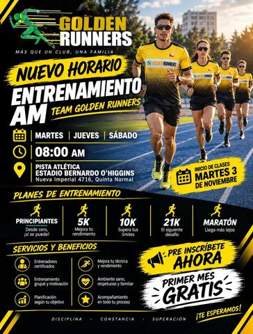 Team Golden Runners - Quinta Normal