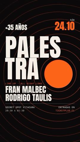 Palestra: Fran Malbec + Rodrigo Taulis