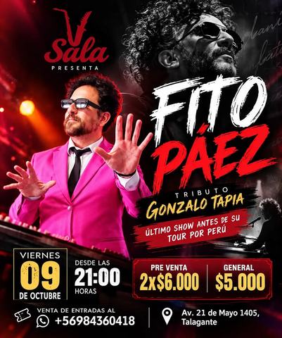 Tributo a Fito Páez por Gonzalo Tapia