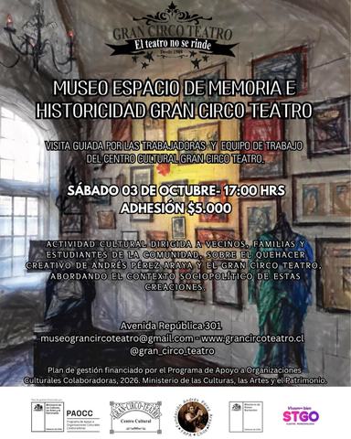 Visita Museo Gran Circo Teatro