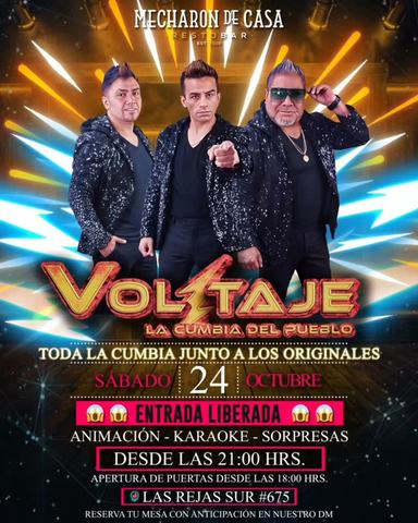 La Cumbia del Pueblo con Grupo Voltaje