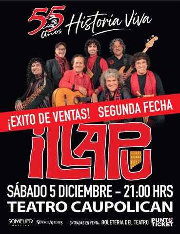Gira 55 Años Historia Viva - Grupo Illapu