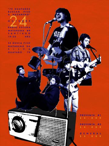 Gig with Guayabo 70, Se Busca Piso and Nazareno