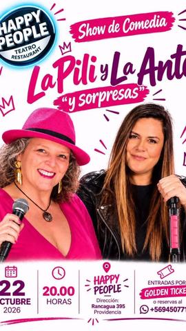 La Pili y La Anta en Happy People