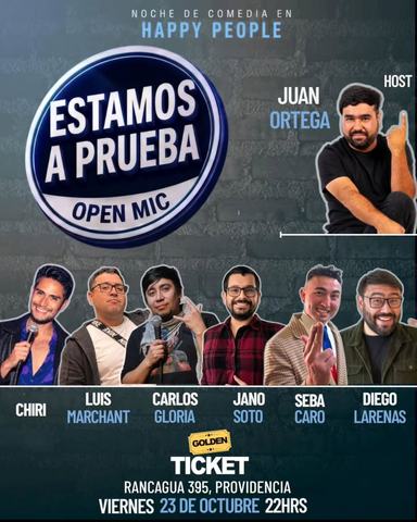 Estamos a Prueba Open Mic