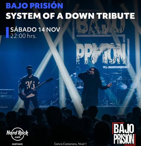 Bajo Prisión - System of a Down Tribute
