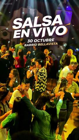 Máscaras y Salsa en Vivo