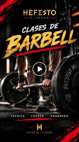 Clases de Barbell en Hefesto Fitness