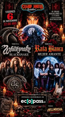 Tributo a Whitesnake y Rata Blanca