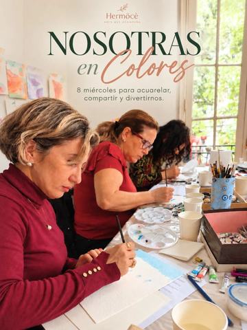 Nosotras en Colores - Taller de Acuarela
