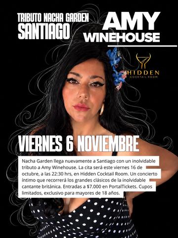 Tributo Amy Winehouse por Nacha Garden