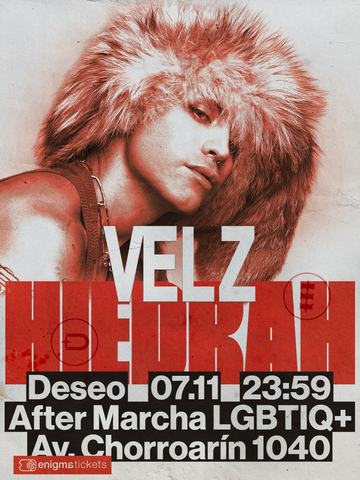 Velz Huebran en Deseo