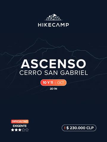 Ascenso Cerro San Gabriel