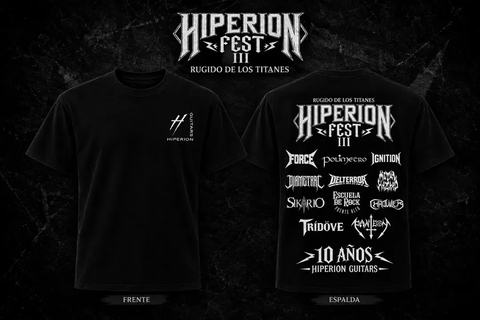Hiperion Fest III - Presale T-shirt