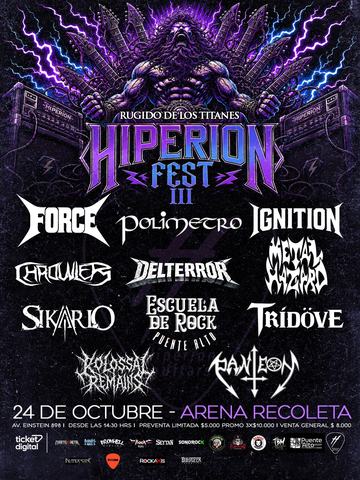 Hiperion Fest III - Rugido de los Titanes