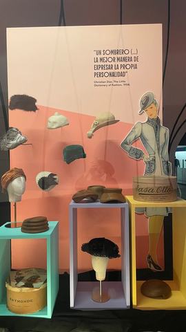 Taller reparación sombreros femeninos