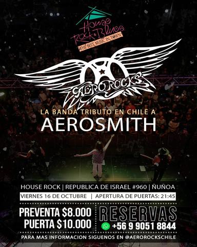 AEROROCKS: Tributo a Aerosmith