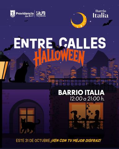 Entre Calles Halloween Barrio Italia