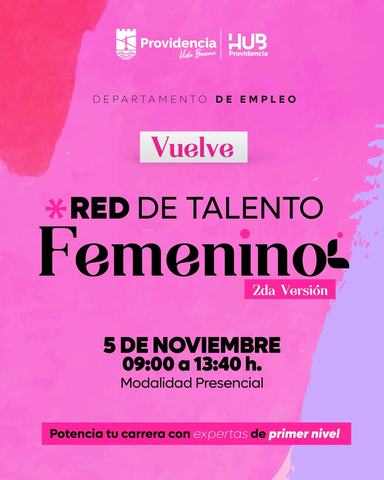 Red de Talento Femenino 2da Versión